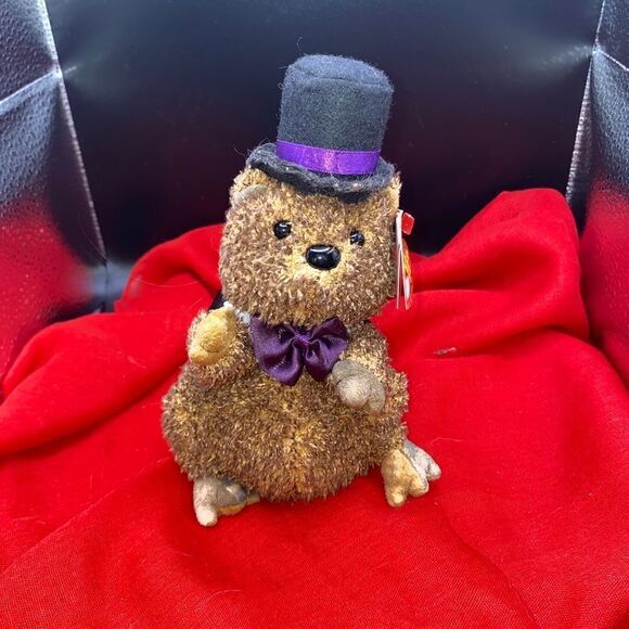 Ty BB Panxsutawney Phil 2006 ground hog - Picture 1 of 5